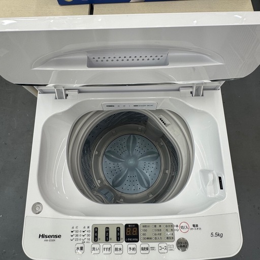 USED 洗濯機 ハイセンス 2021年 5.5K