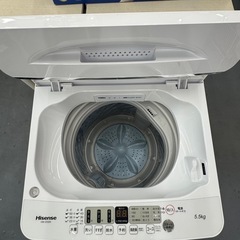 USED 洗濯機 ハイセンス 2021年 5.5Kの画像