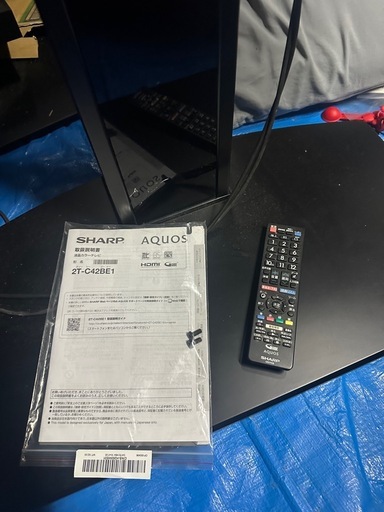 2023年42インチシャープテレビスタンドセット　配送可能