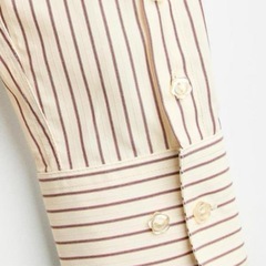 ZARA ストライプシャツの画像