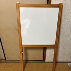 IKEA 木製黒板・ホワイトボード両面.チョーク付きの画像