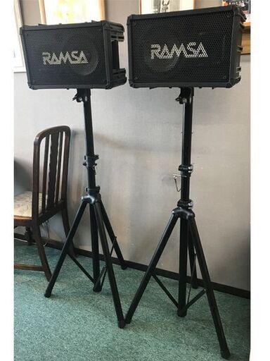 RAMSA ラムサ WS-A80 スピーカーペア K&M 21450 スピーカースタンド