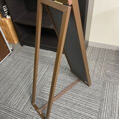 【引取りに来てくれる方・無料】スタンドミラー　ダークブラウンの画像