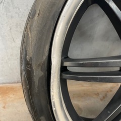 17インチ　pcd100 4穴タイヤホイールセットの画像