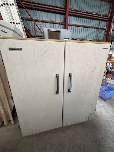 【お話中】SANYO 昭和アルミ 冷蔵庫 冷却 低音貯蔵庫 米 野菜 葉物 農家さん 農業 動作確認済