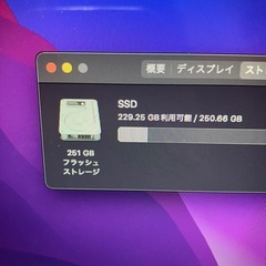 2015MacBook Air 11インチ i5 8GB251GB/2の画像
