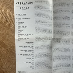 SMASHのCDアルバム『OFF SPRING』の画像