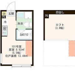 💕初期費用分割相談可🎵★新築★都営三田線『蓮根』駅徒歩9分！ロフ...