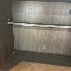 食器棚 レンジボード60cm 木製の画像