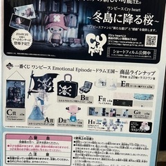 ワンピース1番くじドラム王国A賞の画像