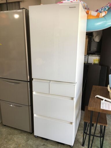 Panasonic　２０２２年　４５０L　ガラストップ