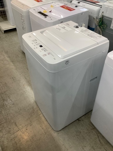 安心の1年保証付き！！　YAMADA　5.5kg全自動洗濯機　YMW-T55LW  2024年製