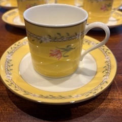 Tiffany & Co. ピンクチューリップ デミタスカップ 6客セットの画像