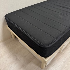 すのこ+マットレスセット　激安の画像