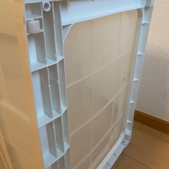 衣類タンス　プラスチックケース　3段　天板木目調の画像
