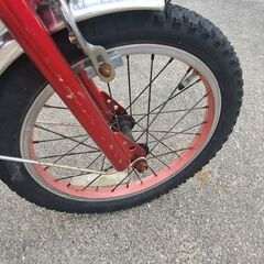日曜日までならさらにお得！キャデラック16サイズ子供自転車の画像
