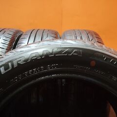 BS BRIDGESTONE TURANZA T001 205/55R16 16インチ 夏タイヤ 4本 20年製 バリ溝 プレマシー アクセラスポーツ BRZ インプレッサG4等(KTF342)の画像