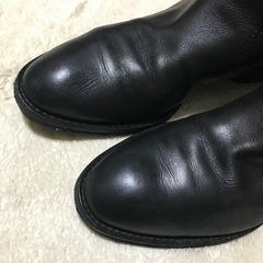 正規品 ルイヴィトン カーフレザーロングブーツ 36 ブラックの画像