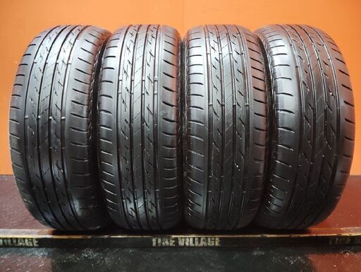 BS BRIDGESTONE NEXTRY 205/60R16 16インチ 夏タイヤ 4本 21～22年製 バリ溝 ステップワゴン エクシーガ MAZDA3 アクセラセダン等 (KTF344)