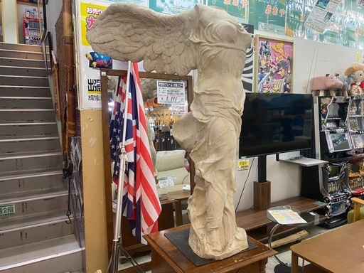 【愛品館 江戸川店 】勝利の女神 ニケ像