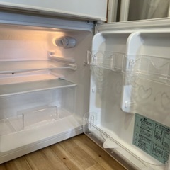 冷蔵庫 冷凍室付きの画像
