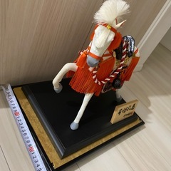 飾り馬（別名幸運の馬）の画像