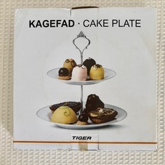 TIGER KAGEFAD ケーキスタンド アフタヌーンティーに2段式 組み立ての画像