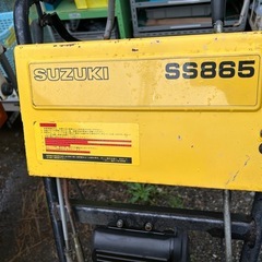 SUZUKI 除雪機　ジャンクの画像