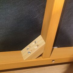 【美品】無垢材フレーム三人掛けソファー【東大阪市三島/取り引き可能】の画像