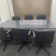 応接セット6人掛けの画像
