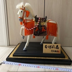 飾り馬（別名幸運の馬）の画像