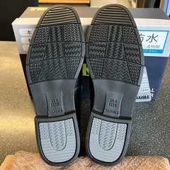 H2509-152 WALKABLE ビジネス シューズ ローファー ブラック 25.5cm 本革 軽量 幅広 未使用品 の画像