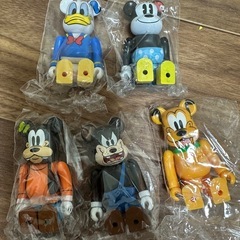Bearbrick ベアブリック　ミッキー　5個セットの画像