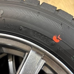 限定！新品冬タイヤアルミホイールセット　グッドイヤーアイスナビ7 155/65r14 軽四全般サイズの画像