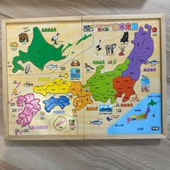 学研のパズル　日本地図の画像