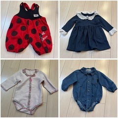 子供服 キッズ 女の子 男の子 70~90サイズ まとめ売り 13着の画像