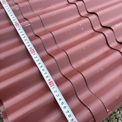 屋根材 長さ約230〜290cm 幅80cm 波板 屋根 30枚セットの画像