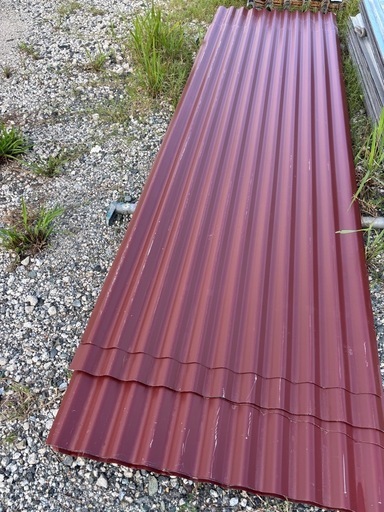 屋根材 長さ約230〜290cm 幅80cm 波板 屋根 30枚セット