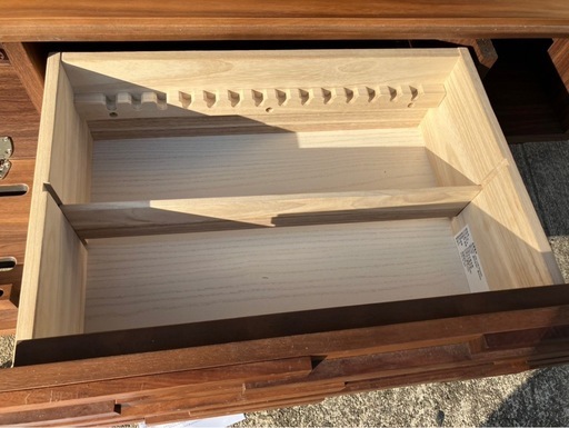 超美品 モザイク ローボード オーク材 1600