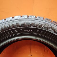 DUNLOP WINTER MAXX WM02 185/60R15 15インチ スタッドレス 1本 23年製 バリ溝 フィットシャトル ヴィッツ セレナ スイフト等　(KTE366) の画像