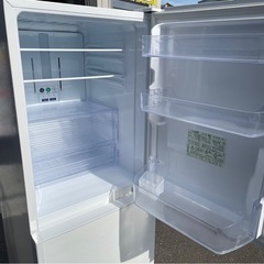 SHARP　シャープ　ノンフロン冷凍冷蔵庫　280L　2018年製　SJ-PD28E-W　冷凍125L　冷蔵155L　2ドア　右開き　稼働確認済　中古　④の画像