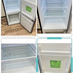 配送設置0円で👌🆗高年式3点セット‼️冷蔵庫&洗濯機分解洗浄済み✨電子レンジ‼️の画像