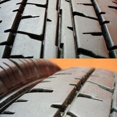 【DL VAN01 195/80R15 107/105L LT】夏タイヤ【トヨタ 100系ハイエース 純正ホイール 15インチ 6J6HPCD139.7】24年製 バリ溝　(KTM505) の画像