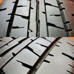 【DL VAN01 195/80R15 107/105L LT】夏タイヤ【トヨタ 100系ハイエース 純正ホイール 15インチ 6J6HPCD139.7】24年製 バリ溝　(KTM505) の画像