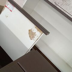 リユースのサカイ栃木店★ジモティ割あり★ NITORI 食器棚 ダークブラウン W88.5×D42×H180 クリーニング済み TC10658の画像