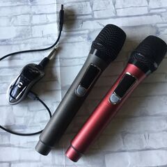 ワイヤレスマイク２本（レシーバー付き）の画像