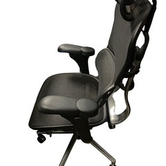 Ergohuman エルゴヒューマン ベーシック オフィスチェア ヘッドレスト付き の画像