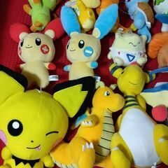 ポケモンキャラクターぬいぐるみ　24個　1個　100円の画像