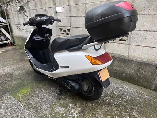 ホンダ　スペイシー100 自賠責あり　リアボックス付き