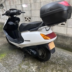 ホンダ　スペイシー100 自賠責あり　リアボックス付き
の画像